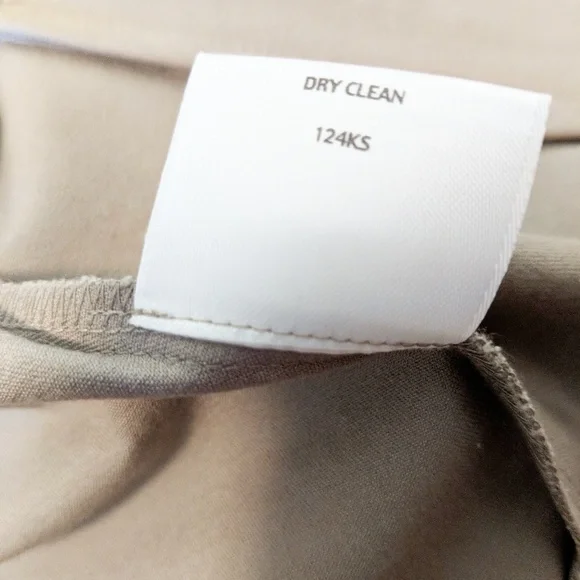 Eileen Fisher Beige Cotton Snap Utility Jacket Size Medium - Picture 4 of 5